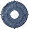 Ekena Millwork Attica Ceiling Medallion (Fits Canopies up to 3 1/2"), 12 3/4"OD x 4"ID x 1/2"P, Americana Crackle CM12ATAMC - alternate 1